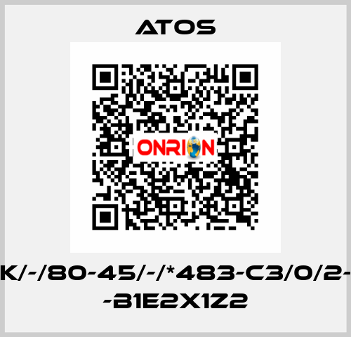 CK/-/80-45/-/*483-C3/0/2-H -B1E2X1Z2 Atos