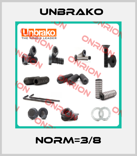 NORM=3/8 Unbrako