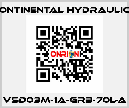 VSD03M-1A-GRB-70L-A Continental Hydraulics