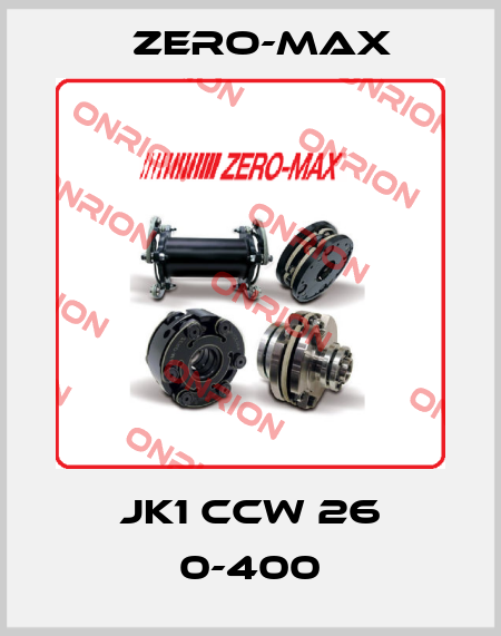 JK1 ccw 26 0-400 ZERO-MAX