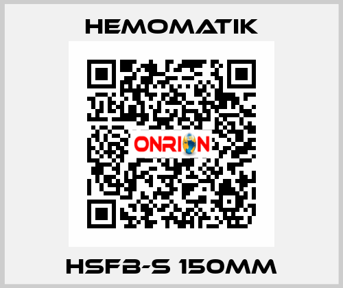 HSFB-S 150mm Hemomatik