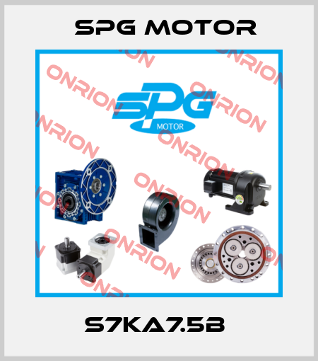 S7KA7.5B  Spg Motor