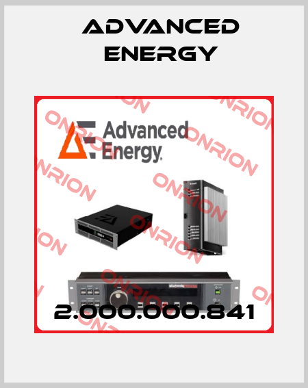 2.000.000.841 ADVANCED ENERGY
