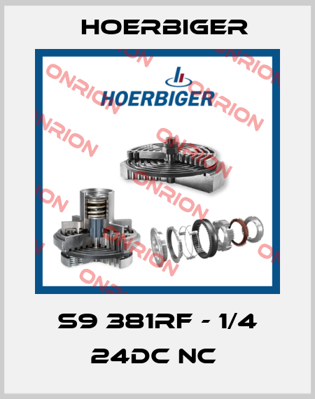 S9 381RF - 1/4 24DC NC  Hoerbiger