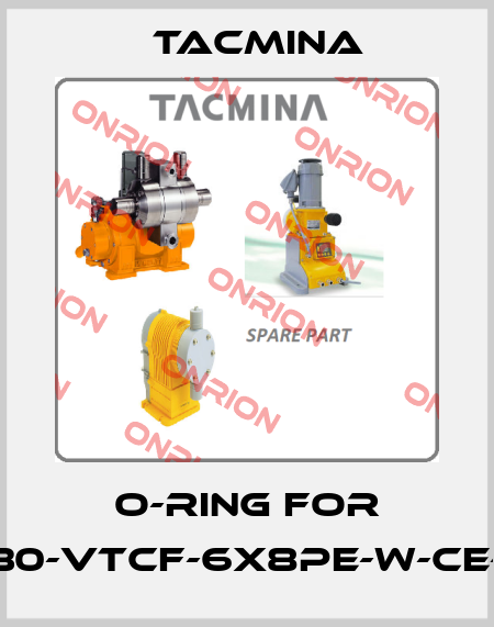 O-ring for PW-30-VTCF-6X8PE-W-CE-EUP Tacmina