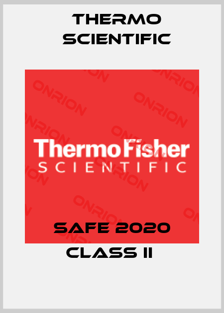 SAFE 2020 CLASS II  Thermo Scientific