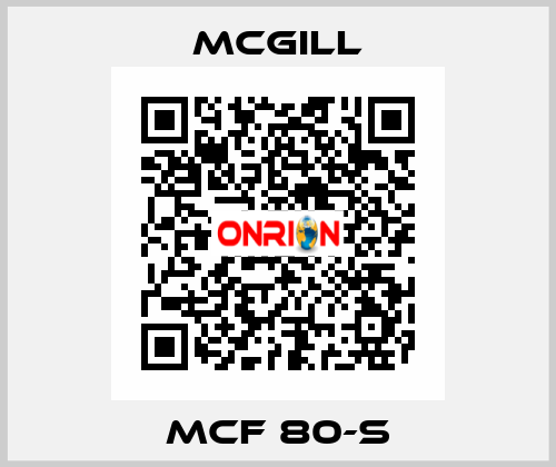 MCF 80-S McGill