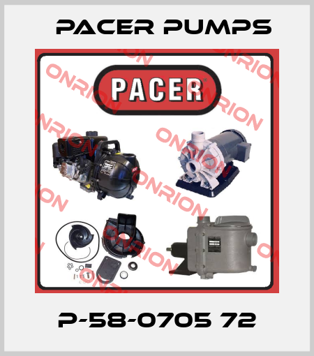 P-58-0705 72 Pacer Pumps