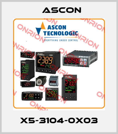 X5-3104-0X03 Ascon