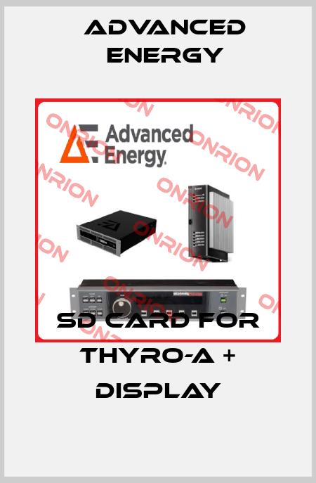 SD card for Thyro-A + display ADVANCED ENERGY