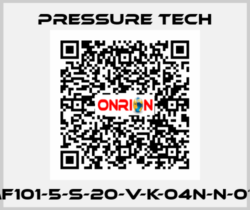 MF101-5-S-20-V-K-04N-N-015 Pressure Tech