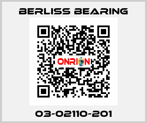 03-02110-201 Berliss Bearing