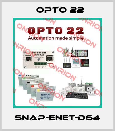 SNAP-ENET-D64 Opto 22
