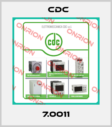 7.0011 CDC