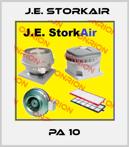 PA 10 J.E. Storkair