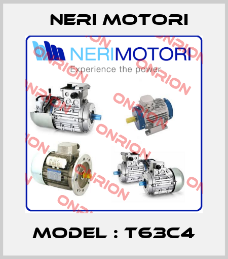 Model : T63C4 Neri Motori