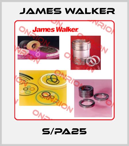 S/PA25 James Walker