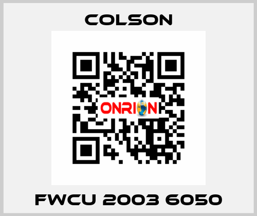 FWCU 2003 6050 Colson