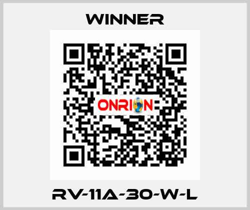 RV-11A-30-W-L Winner