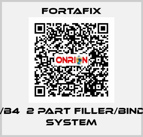 QS/B4  2 part filler/binder system Fortafix