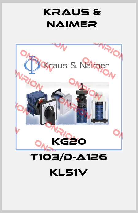 KG20 T103/D-A126 KL51V Kraus & Naimer