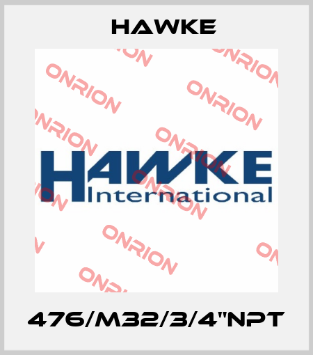 476/M32/3/4"NPT Hawke