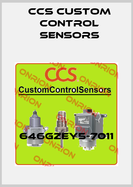 646GZEY5-7011 CCS Custom Control Sensors