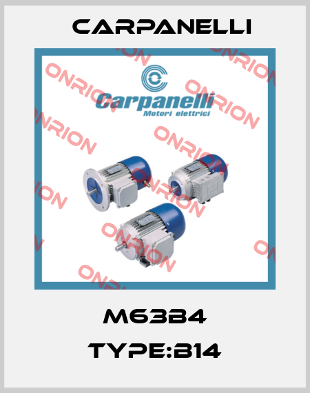 M63b4 type:B14 Carpanelli