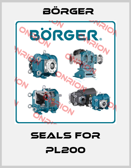 seals for PL200 Börger
