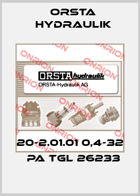 20-2.01.01 0,4-32 МPa TGL 26233 Orsta Hydraulik