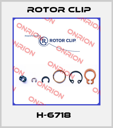 H-6718	 Rotor Clip