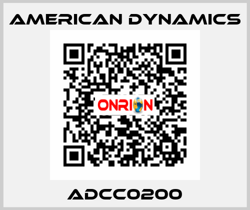 ADCC0200 AMERICAN DYNAMICS