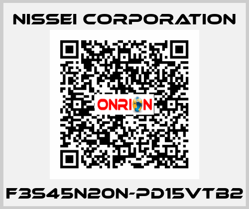 F3S45N20N-PD15VTB2 Nissei Corporation