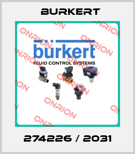 274226 / 2031 Burkert