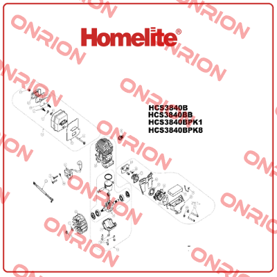 spare parts for HBL26 BPB (1206000135) obsolete Homelite