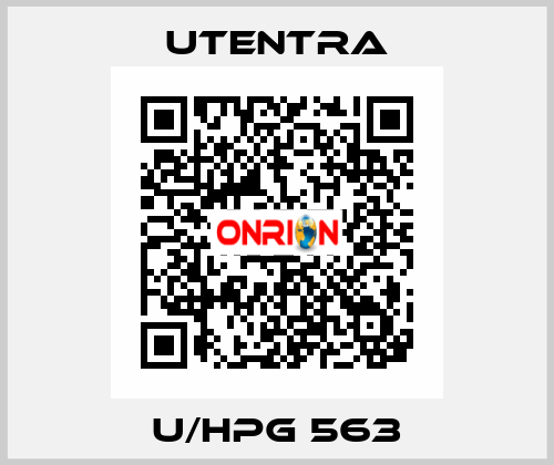 U/HPG 563 Utentra