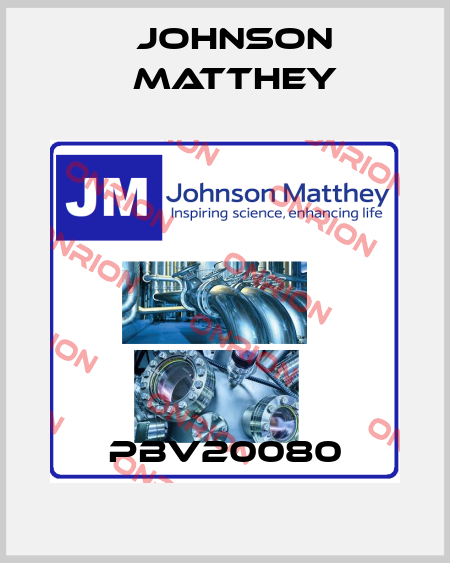 PBV20080 Johnson Matthey