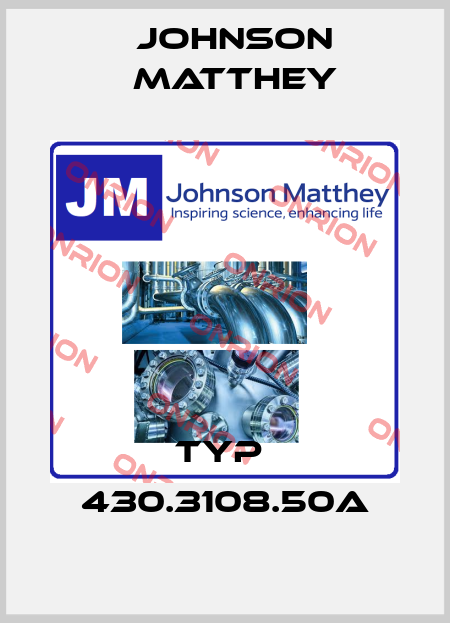 Typ  430.3108.50A Johnson Matthey