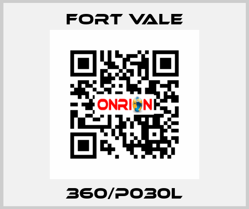 360/P030L Fort Vale