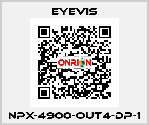 NPX-4900-OUT4-DP-1 Eyevis