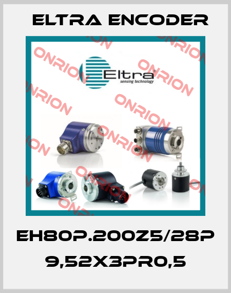 EH80P.200Z5/28P 9,52X3PR0,5 Eltra Encoder
