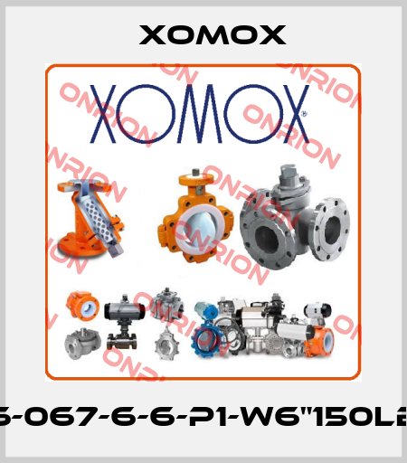 6-067-6-6-P1-W6"150LB Xomox