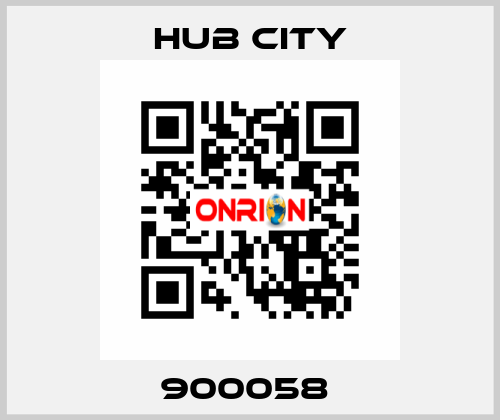 900058  Hub City