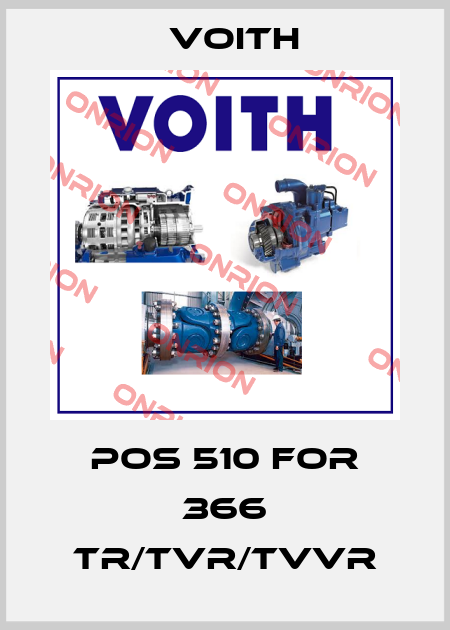 Pos 510 for 366 TR/TVR/TVVR Voith