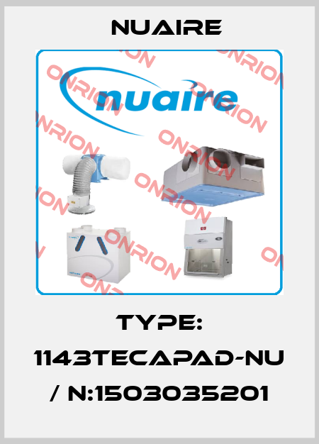 Type: 1143Tecapad-nu / N:1503035201 Nuaire