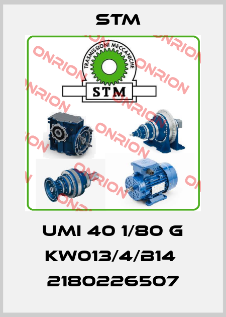 UMI 40 1/80 G KW013/4/B14  2180226507 Stm