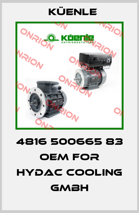 4816 500665 83 OEM for HYDAC COOLING GmbH Küenle