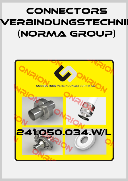 241.050.034.W/L Connectors Verbindungstechnik (Norma Group)