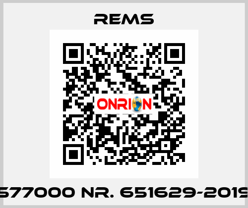 577000 Nr. 651629-2019 Rems