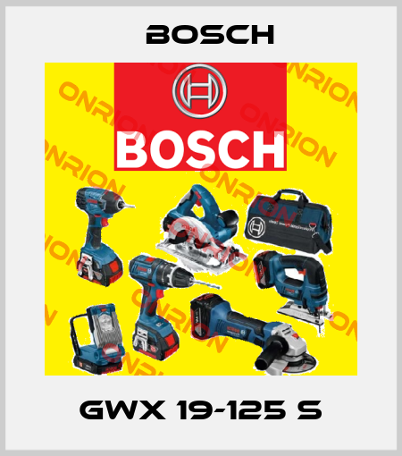  GWX 19-125 S Bosch